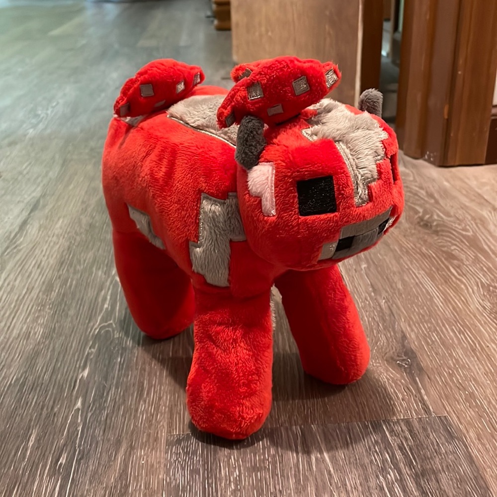 RARE Minecraft Mooshroom Plushie